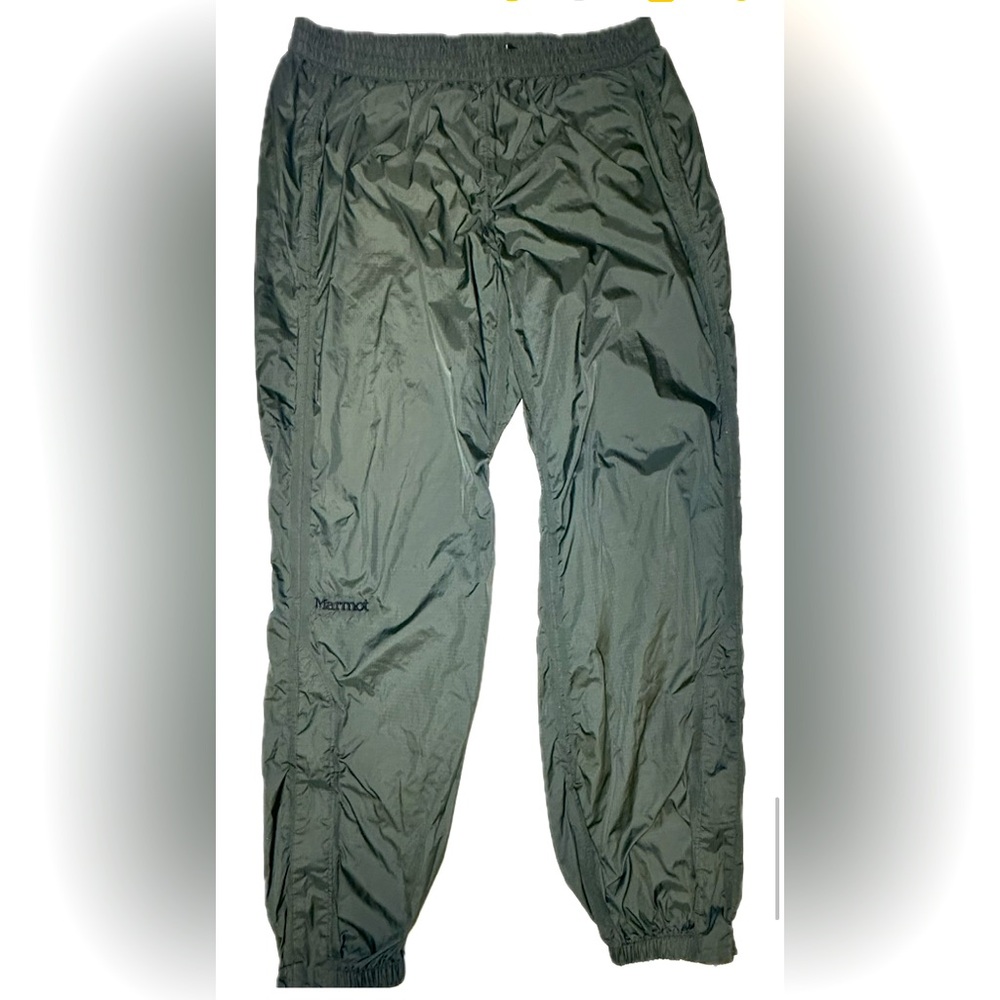 Marmot waterproof Fishing Pants with Zipper and Button (Size: X-Large)